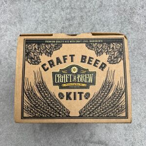 Craft A Brew 1 Galloon Home Beer Making Kit DIY Starter Set Glass Carboy NWB